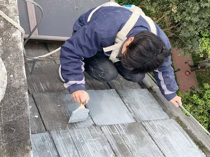屋面刷防水涂料
