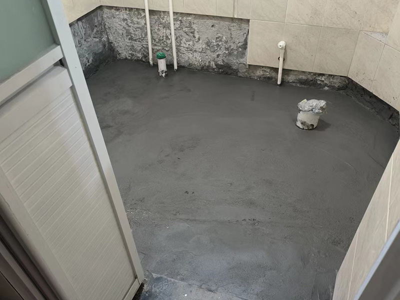 卫生间地面找平贴砖