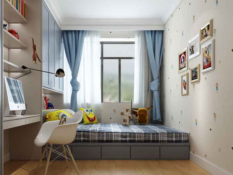 德阳小卧室装修注意事项，注重卧室色调和吊顶造型的选择
