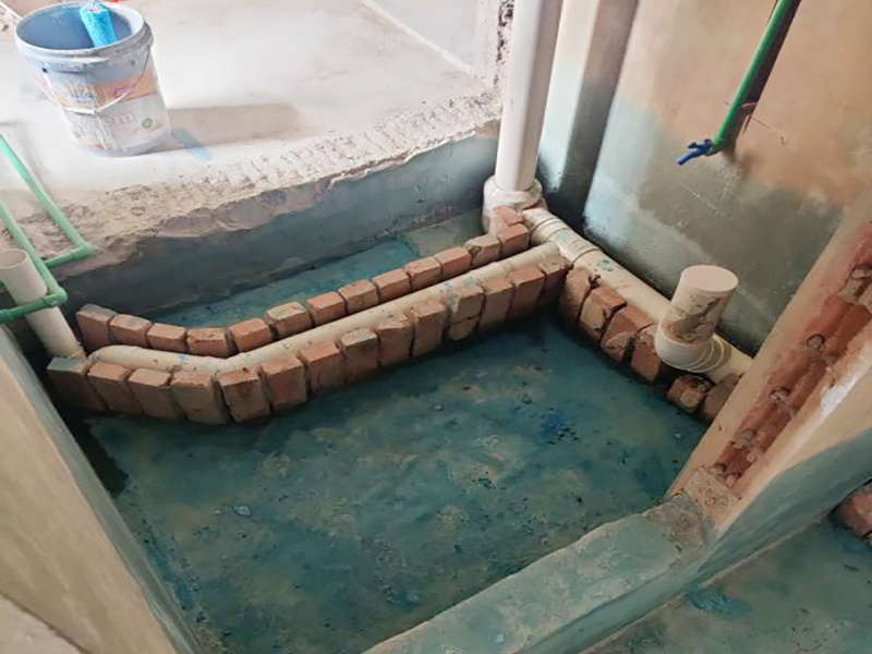 浴室地砖安装