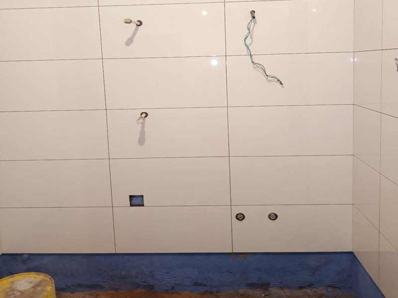 浴室墙砖铺贴安装