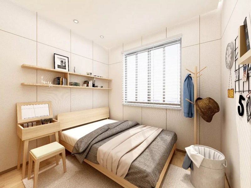 小卧室装修技巧分享：怎么才能做到空间利用大化，同时还漂亮？