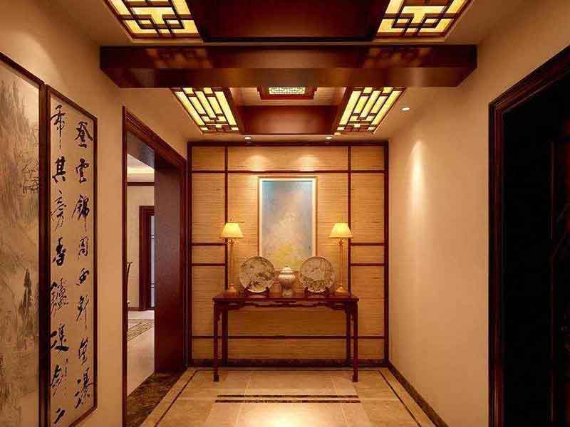 新中式酒店装修重点在天花板和门窗，你知道吗