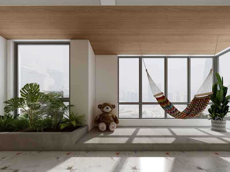 南充市蓬安县阳台装修效果图