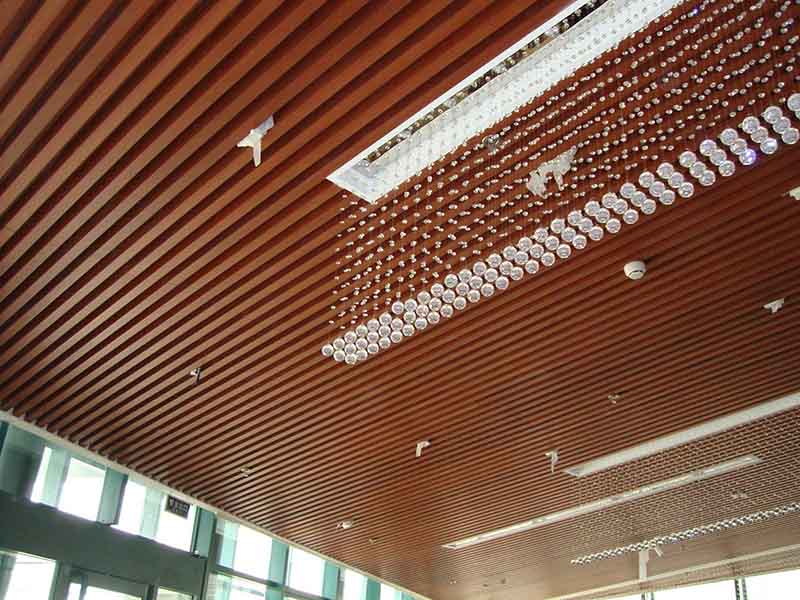 南昌市安义县生态木吊顶效果图