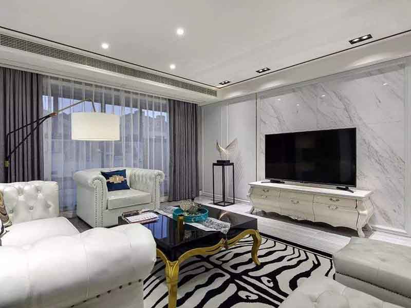 太仓市城厢镇旧房翻新装修-背景墙装修