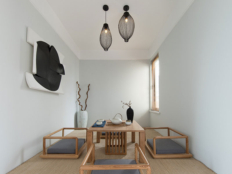 荆州市荆州区新房样板间装修设计-会客区设计