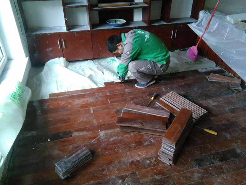 木塑地板怎么安装